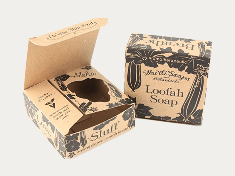 Kraft Soap Boxes