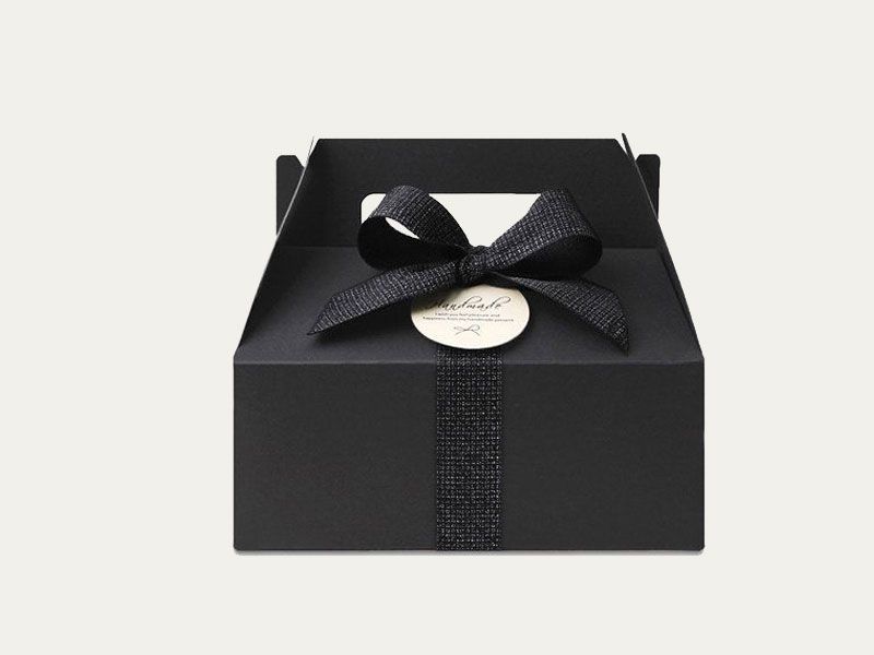 Custom Black Gable Boxes | Custom Printed Black Gable Packaging Boxes ...