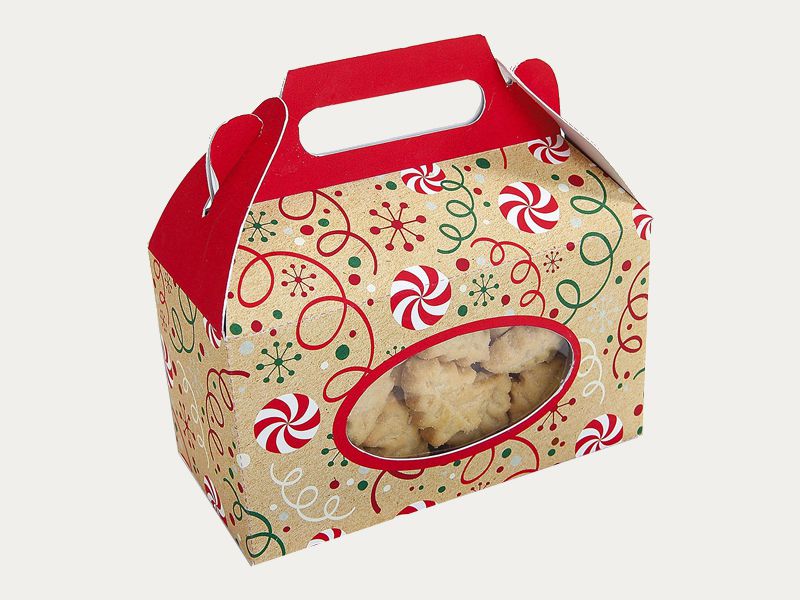 Custom Gable Cookie Boxes Custom Printed Gable Cookie Packaging Boxes At Wholesale Price With 