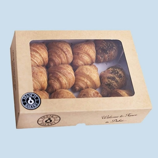  	Classic 12-Croissant Boxes:	 