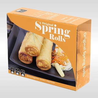  	Compact Spring Roll Boxes:	 