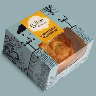  	Compact Mini Pie Boxes:	 