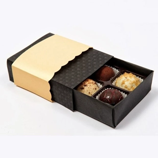  	Sleek Mini Chocolate Boxes:	 