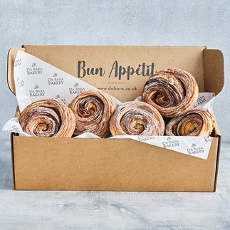  	Sleek and Slim Cinnamon Roll Boxes:	 