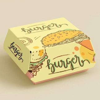  	Slim and Portable Hamburger Boxes:	 