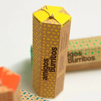  	Slim and Portable Burrito Boxes:	 