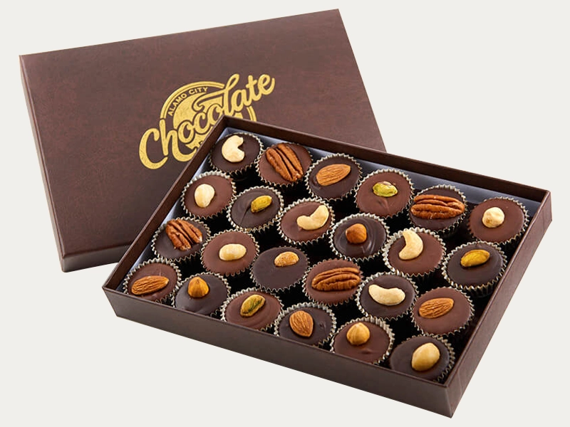 Chocolate Nut Boxes