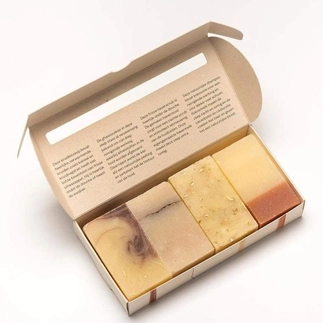  	Set of 4 Soap Boxes:	 